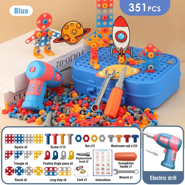 Screw Set - kreatywny zestaw konstrukcyjny