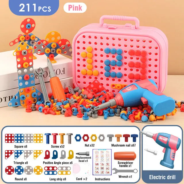Screw Set - kreatywny zestaw konstrukcyjny