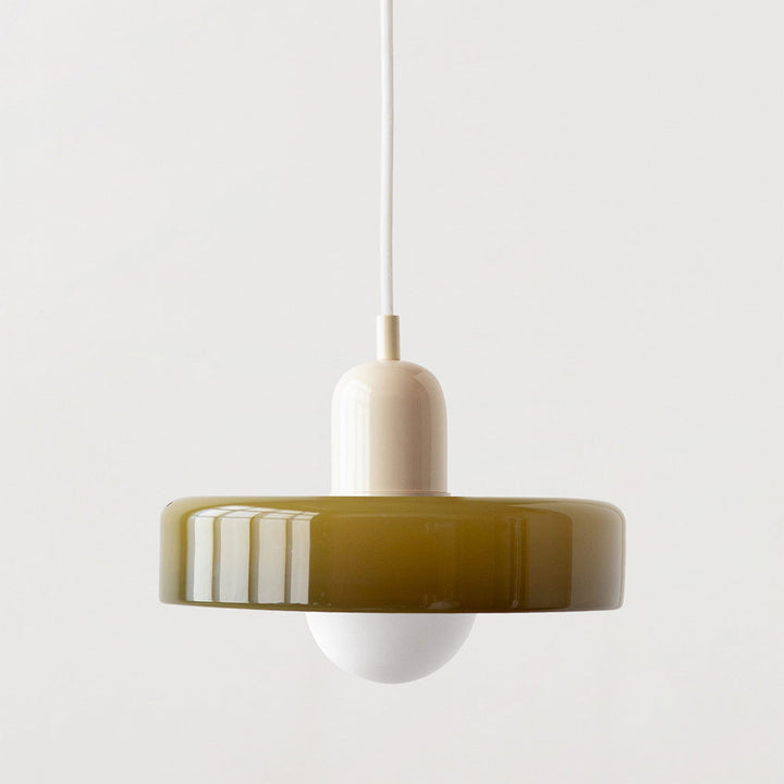 Kolorowa lampa wisząca | Styl Bauhaus | Artystyczny design
