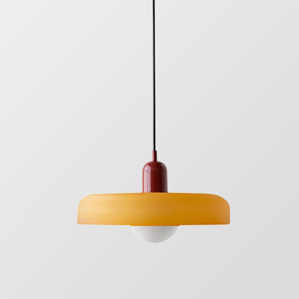 Kolorowa lampa wisząca | Styl Bauhaus | Artystyczny design