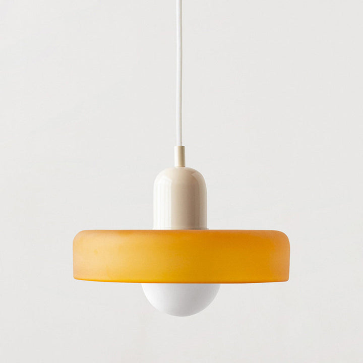 Kolorowa lampa wisząca | Styl Bauhaus | Artystyczny design