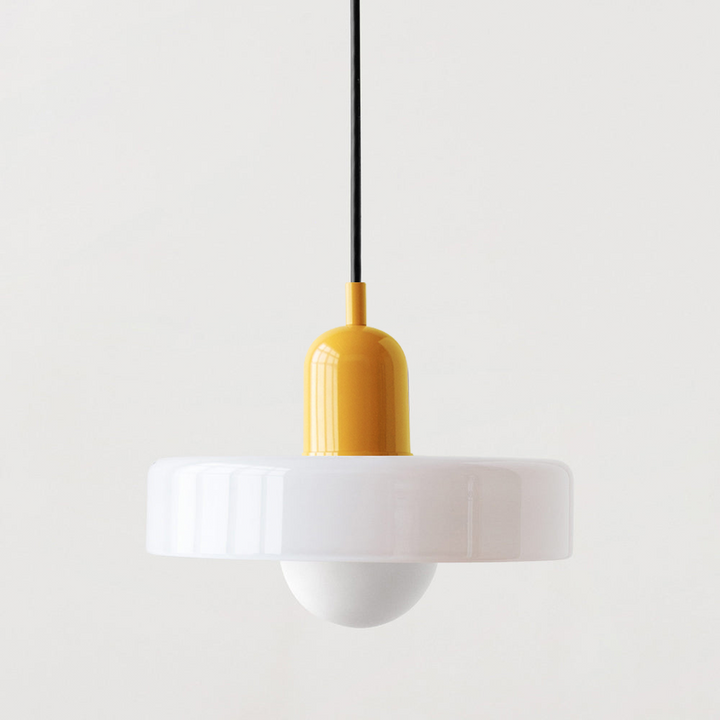 Kolorowa lampa wisząca | Styl Bauhaus | Artystyczny design