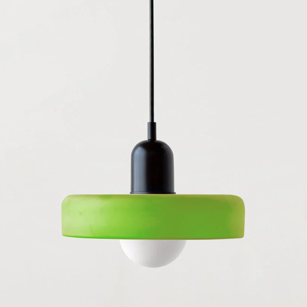Kolorowa lampa wisząca | Styl Bauhaus | Artystyczny design