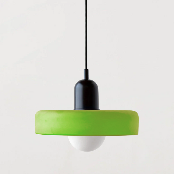 Kolorowa lampa wisząca | Styl Bauhaus | Artystyczny design