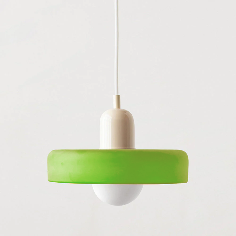 Kolorowa lampa wisząca | Styl Bauhaus | Artystyczny design