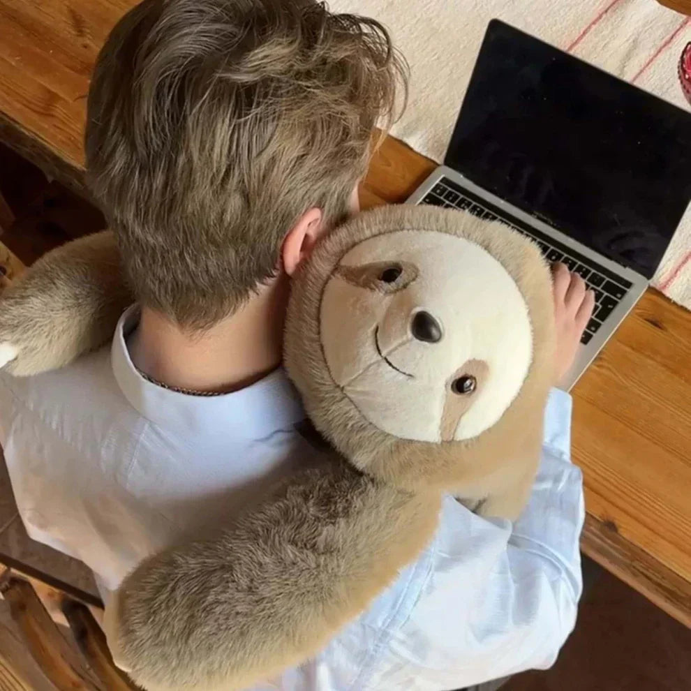 Miękka pluszowa maskotka 45 cm na odstresowanie z długimi ramionami do przytulania