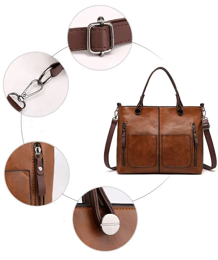 Torba na ramię ze skóry Lievehart | Elegancka i wytrzymała | Regulowany pasek