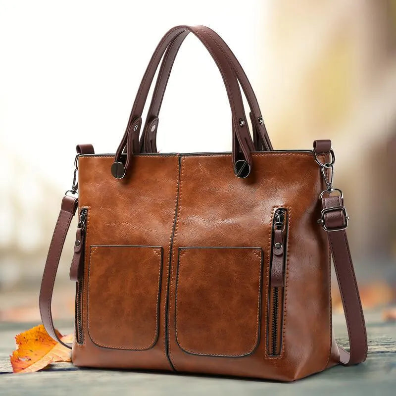 Torba na ramię ze skóry Lievehart | Elegancka i wytrzymała | Regulowany pasek