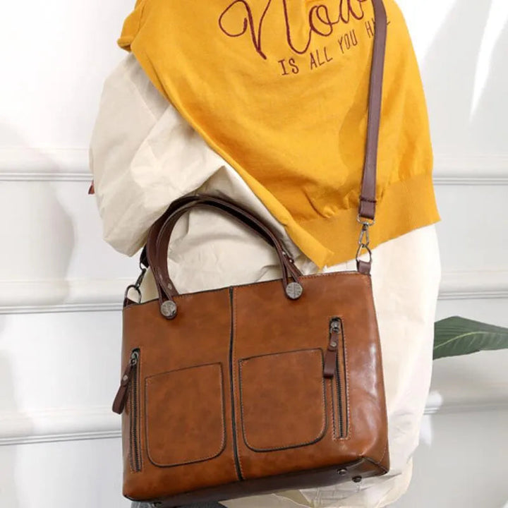Torba na ramię ze skóry Lievehart | Elegancka i wytrzymała | Regulowany pasek