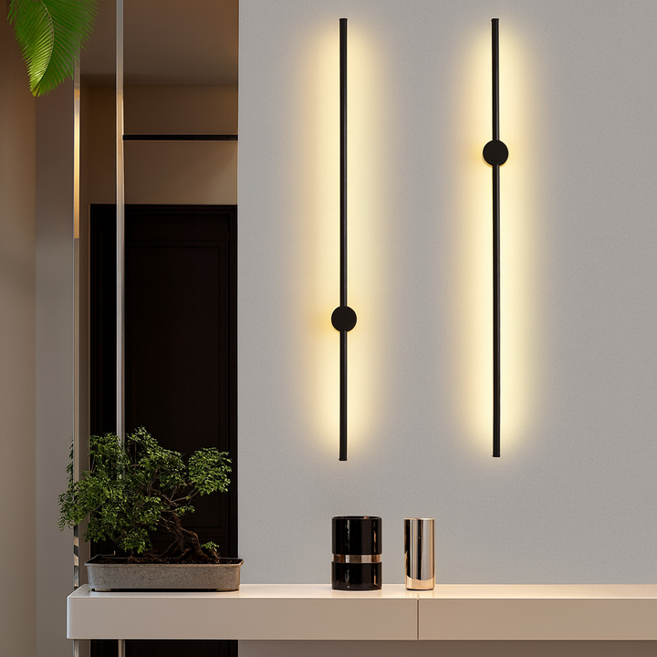 Liniowa lampa ścienna
