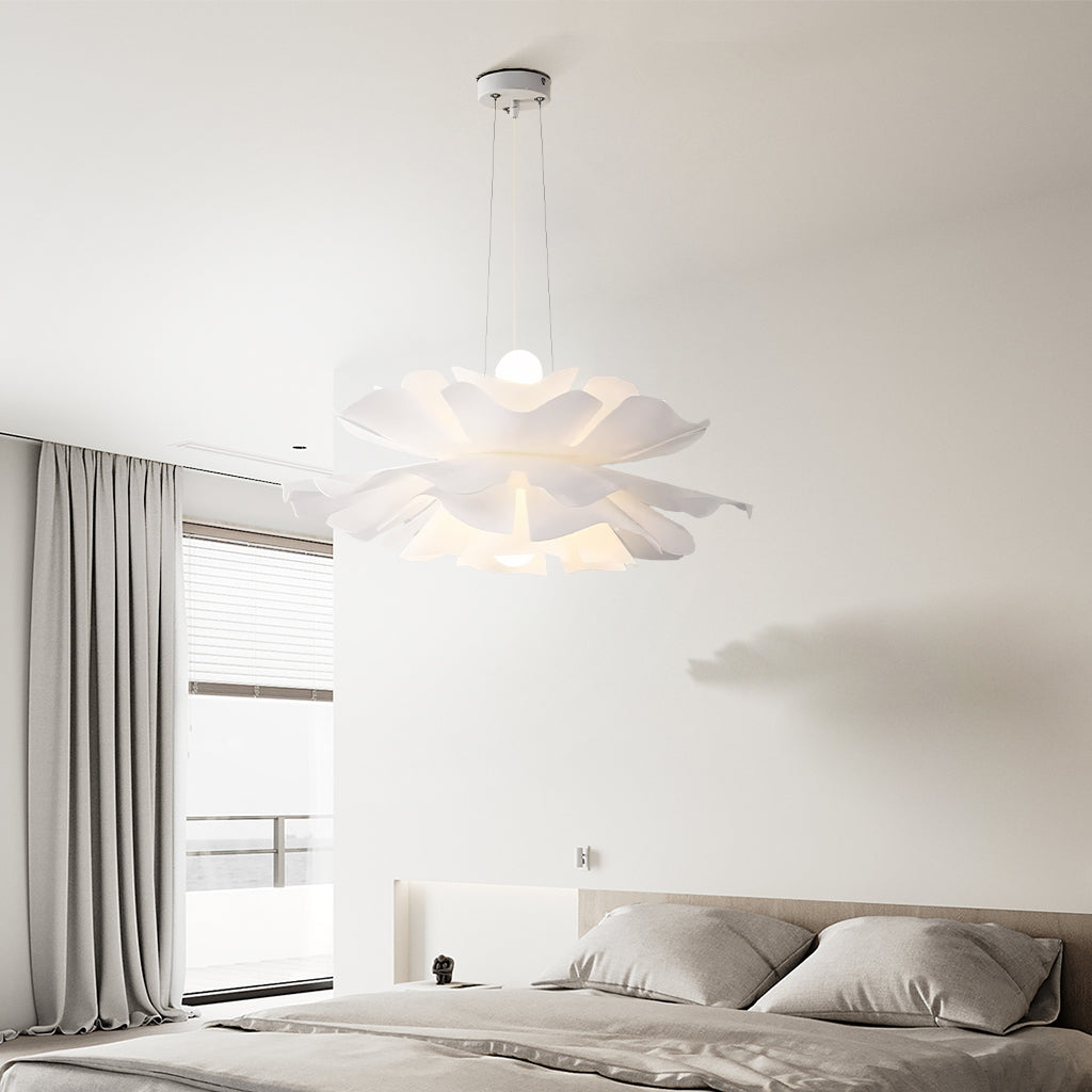 Gupton – nordycka lampa wisząca w kształcie kwiatu lotosu