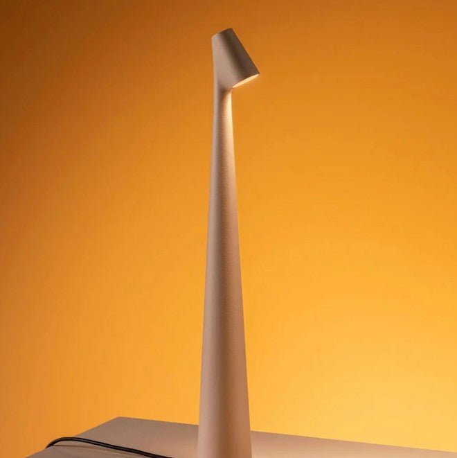Lampa Stołowa LED z Ładowaniem – Bezprzewodowa, Ściemniana, Nowoczesne Oświetlenie