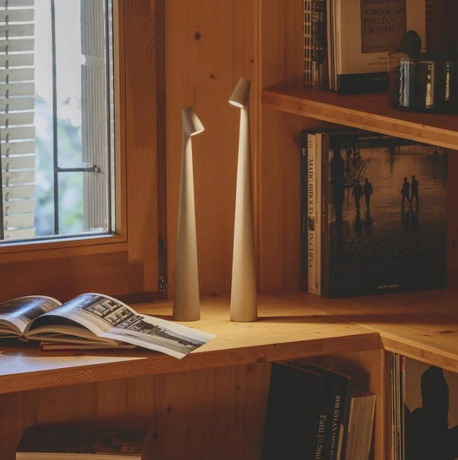 Lampa Stołowa LED z Ładowaniem – Bezprzewodowa, Ściemniana, Nowoczesne Oświetlenie