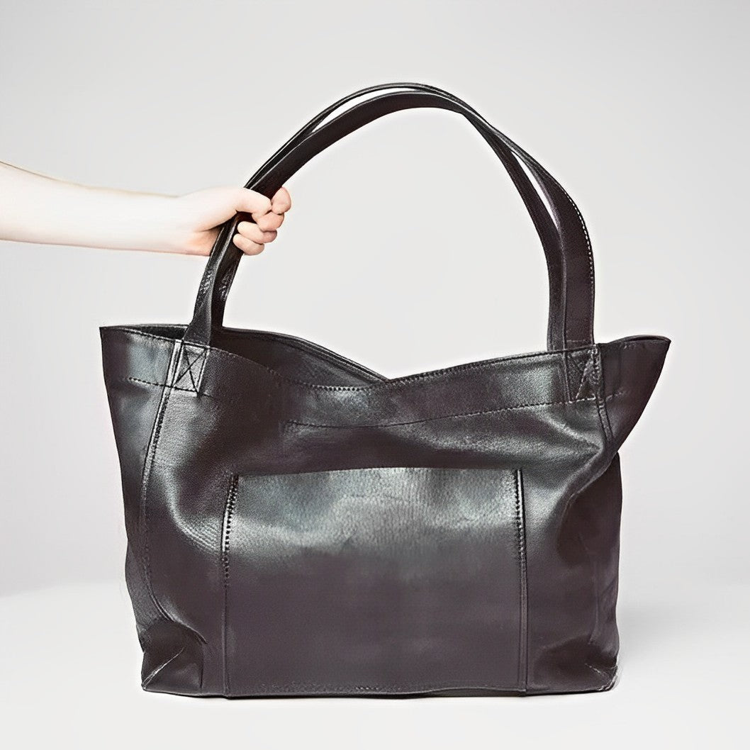 Luksusowa skórzana torba na ramię do eleganckich stylizacji
