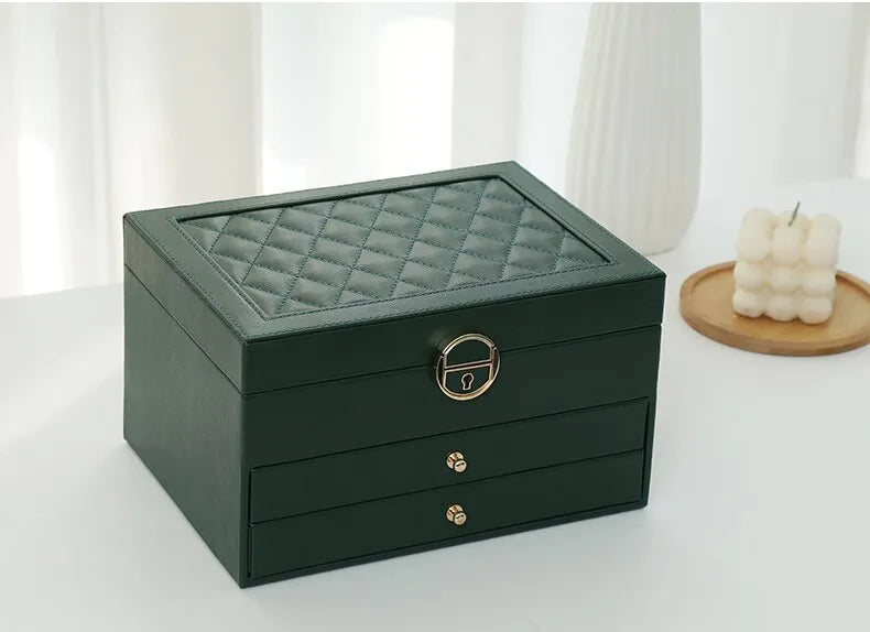 LuxeGuard | Pudełko na Biżuterię – Eleganckie Przechowywanie Biżuterii