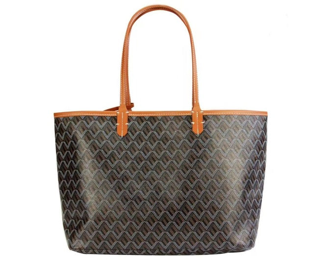 Luksusowa Torba Shopper | Elegancka i Pojemna | Bordowa