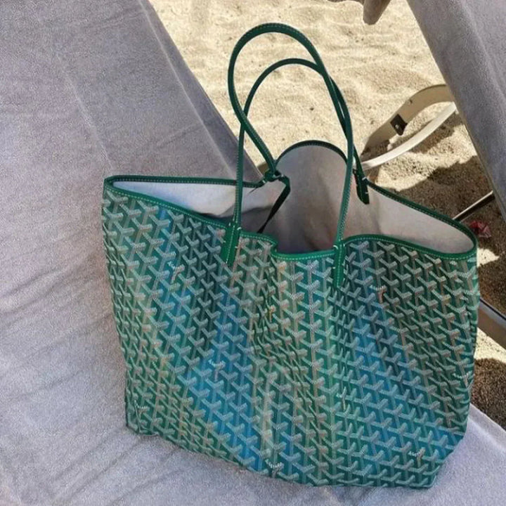 Luksusowa Torba Shopper | Elegancka i Pojemna | Bordowa