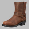 Vintage Skórzane Buty Męskie Western