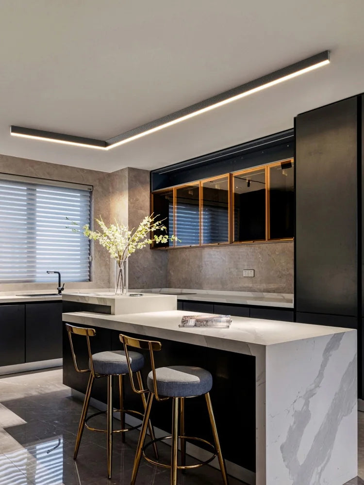Nowoczesna lampa sufitowa LED - energooszczędny design