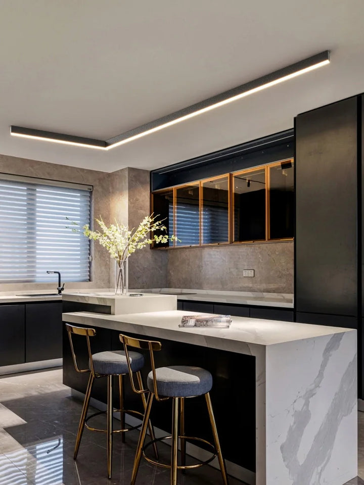 Nowoczesna lampa sufitowa LED - energooszczędny design