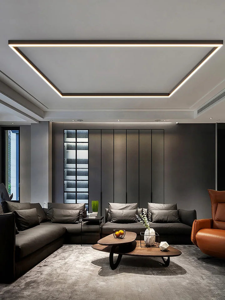 Nowoczesna lampa sufitowa LED - energooszczędny design
