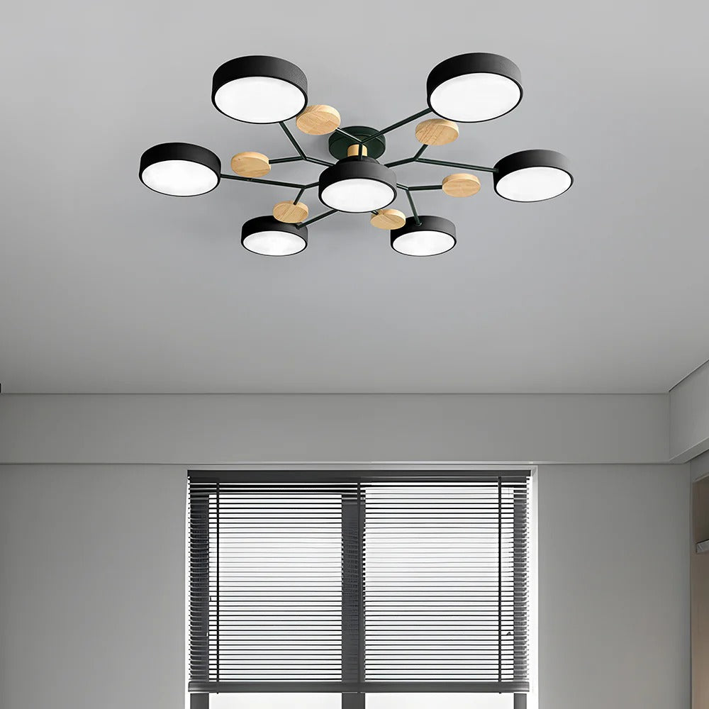 Nowoczesny żyrandol LED do salonu