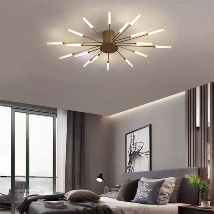 Duża nowoczesna lampa sufitowa LED | LumenMax | Oszczędność energii