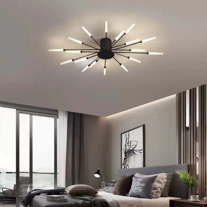Duża nowoczesna lampa sufitowa LED | LumenMax | Oszczędność energii