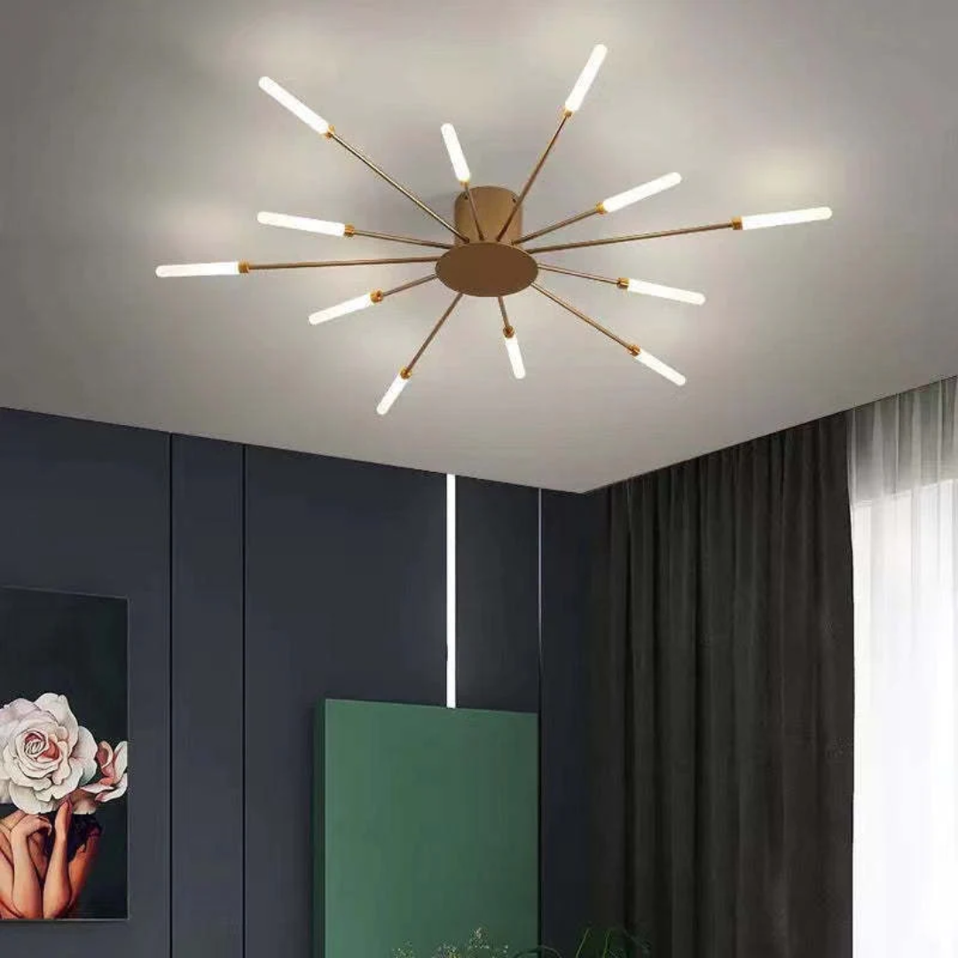 Duża nowoczesna lampa sufitowa LED | LumenMax | Oszczędność energii