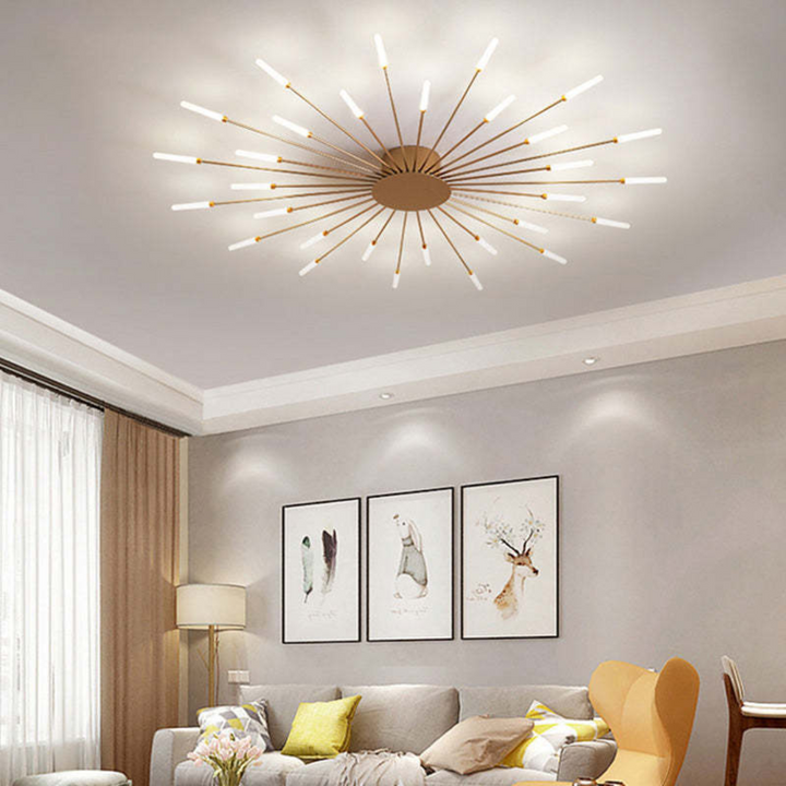 Duża nowoczesna lampa sufitowa LED | LumenMax | Oszczędność energii