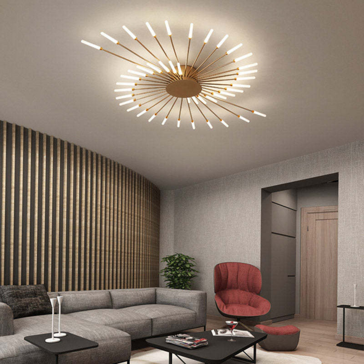 Duża nowoczesna lampa sufitowa LED | LumenMax | Oszczędność energii