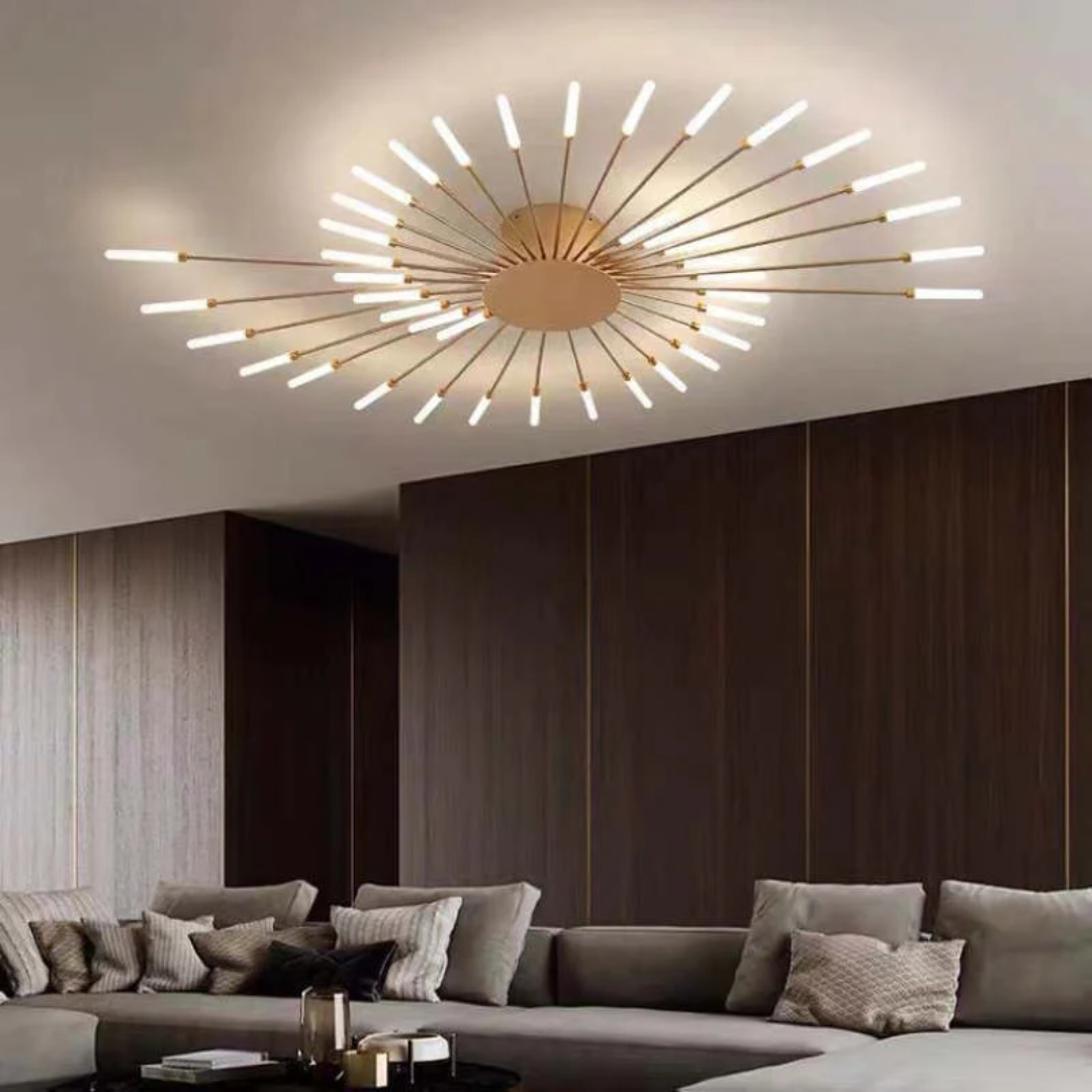 Duża nowoczesna lampa sufitowa LED | LumenMax | Oszczędność energii