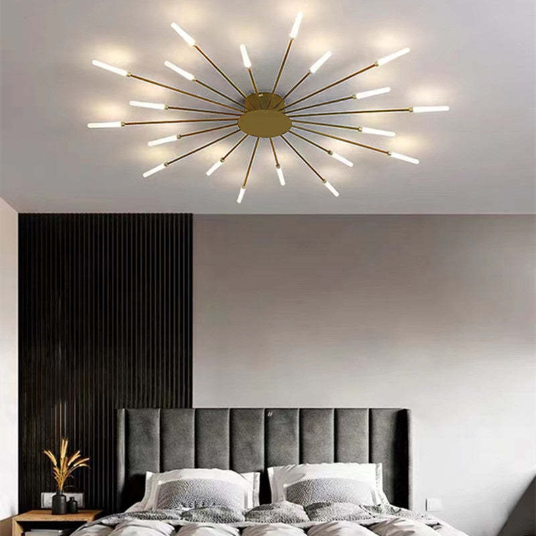 Duża nowoczesna lampa sufitowa LED | LumenMax | Oszczędność energii