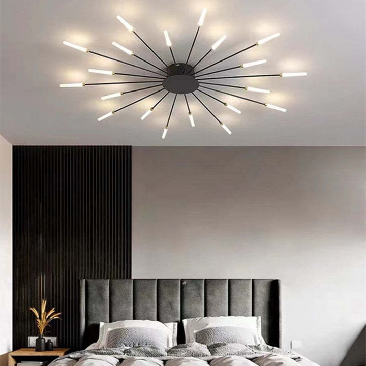 Duża nowoczesna lampa sufitowa LED | LumenMax | Oszczędność energii