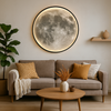 Lampa Ścienna Lunara Moon z Realistycznymi Kraterami i Delikatnym Światłem LED