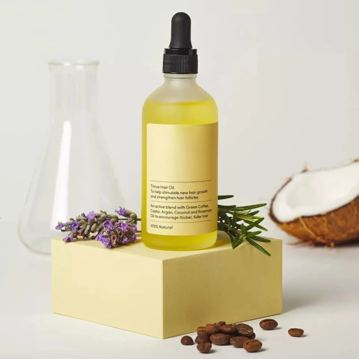 Wegańska oliwka na wzrost włosów - 100% naturalne serum