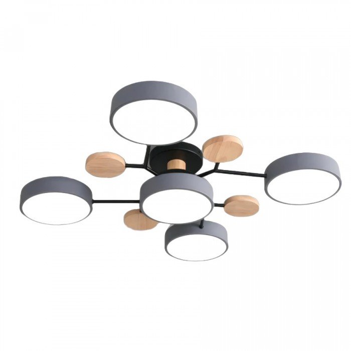 Skandynawska Lampa Sufitowa – Rozgałęziony, Elegancki i Zrównoważony Design z Technologią LED