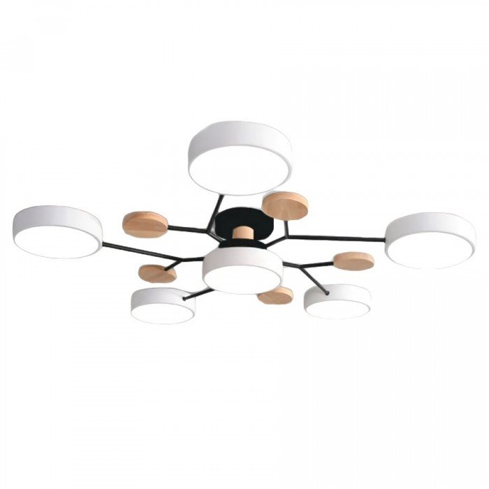 Skandynawska Lampa Sufitowa – Rozgałęziony, Elegancki i Zrównoważony Design z Technologią LED