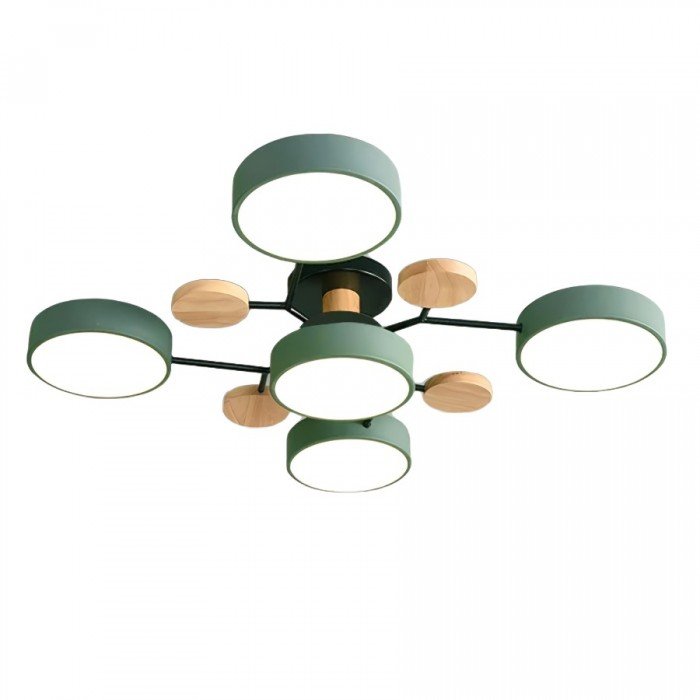 Skandynawska Lampa Sufitowa – Rozgałęziony, Elegancki i Zrównoważony Design z Technologią LED