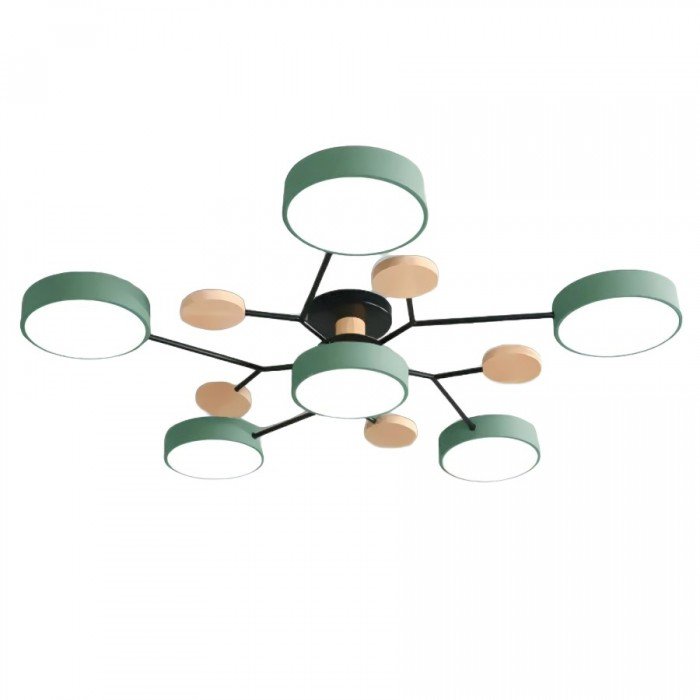 Skandynawska Lampa Sufitowa – Rozgałęziony, Elegancki i Zrównoważony Design z Technologią LED