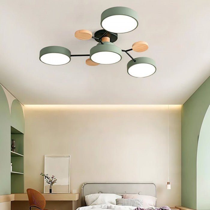 Skandynawska Lampa Sufitowa – Rozgałęziony, Elegancki i Zrównoważony Design z Technologią LED