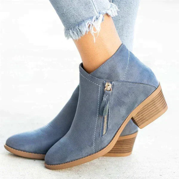 Skórzane Buty Ortopedyczne w Stylu Wojskowym - Komfort i Styl dla Kobiet
