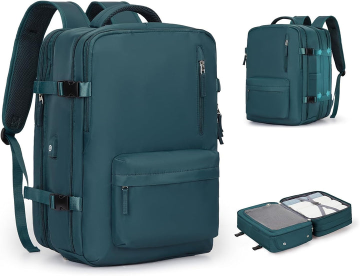 Torba na laptopa z wieloma komorami i regulowanym paskiem