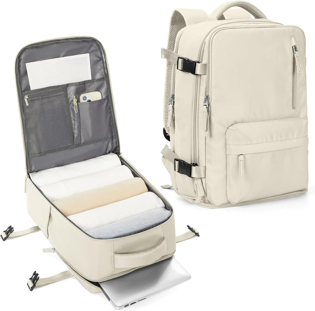 Torba na laptopa z wieloma komorami i regulowanym paskiem