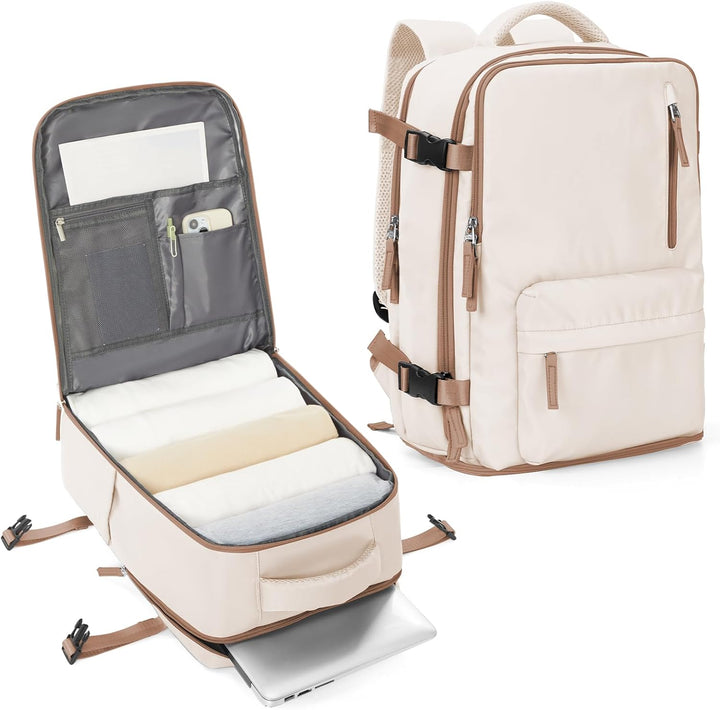 Torba na laptopa z wieloma komorami i regulowanym paskiem