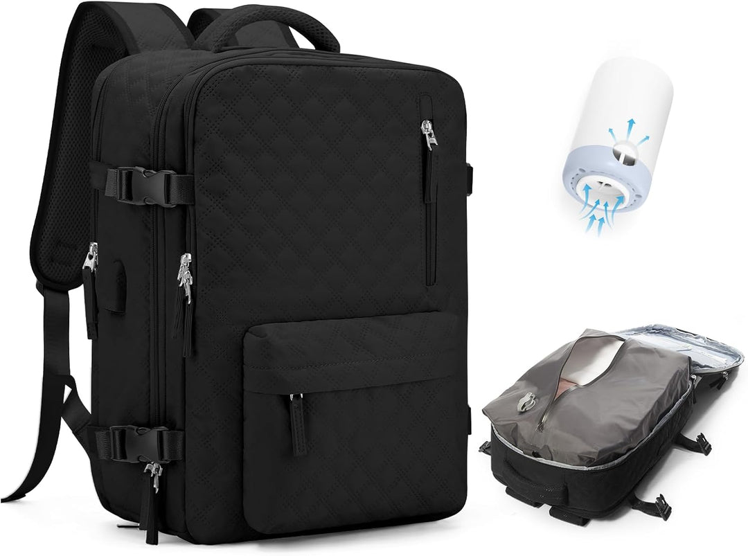 Torba na laptopa z wieloma komorami i regulowanym paskiem