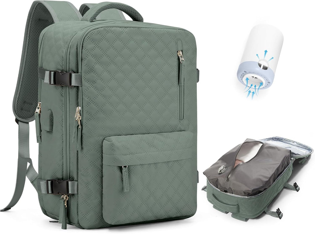 Torba na laptopa z wieloma komorami i regulowanym paskiem