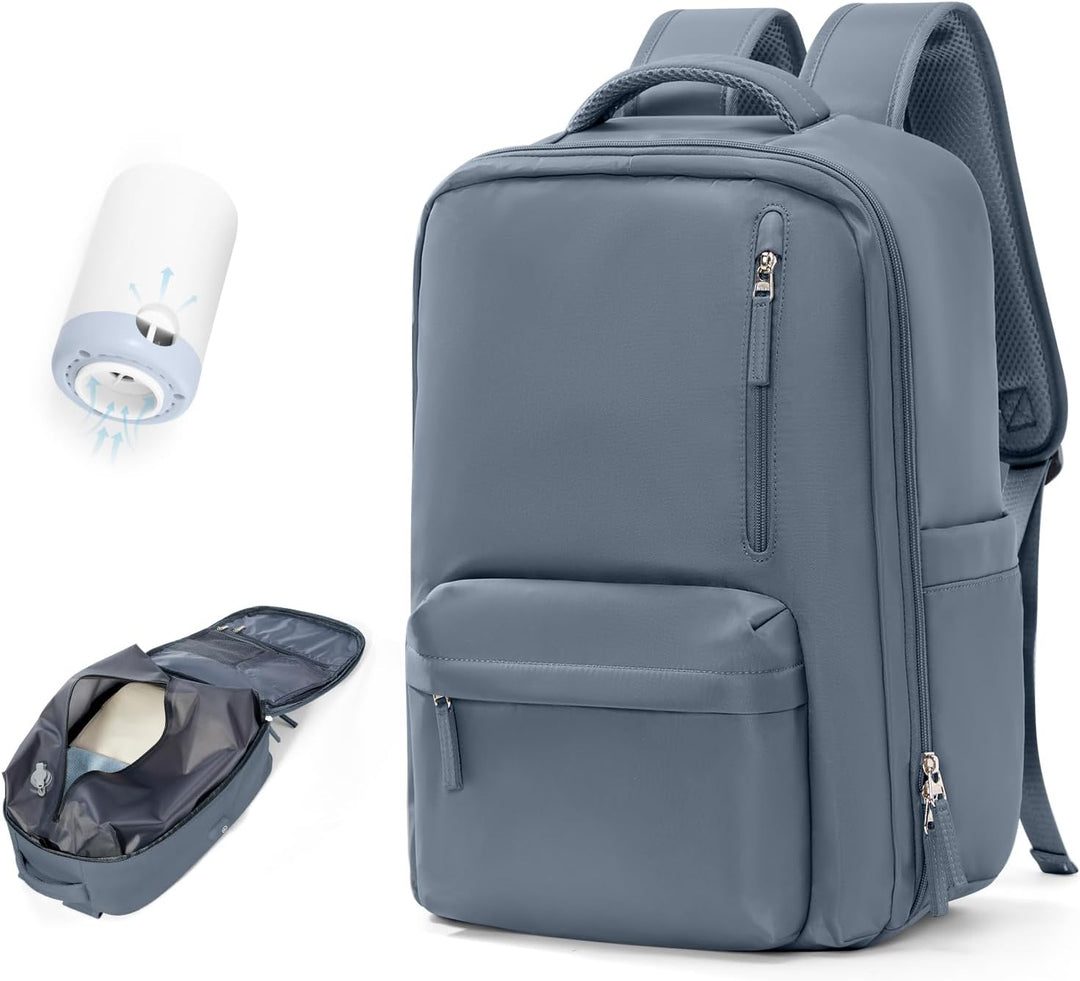 Torba na laptopa z wieloma komorami i regulowanym paskiem
