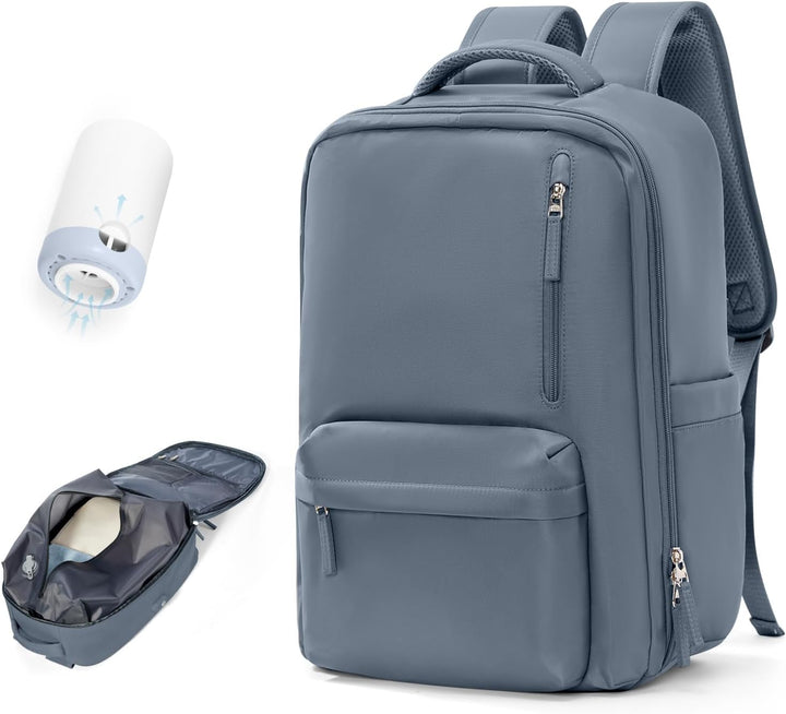 Torba na laptopa z wieloma komorami i regulowanym paskiem