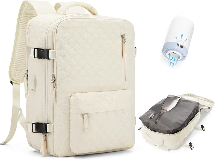 Torba na laptopa z wieloma komorami i regulowanym paskiem